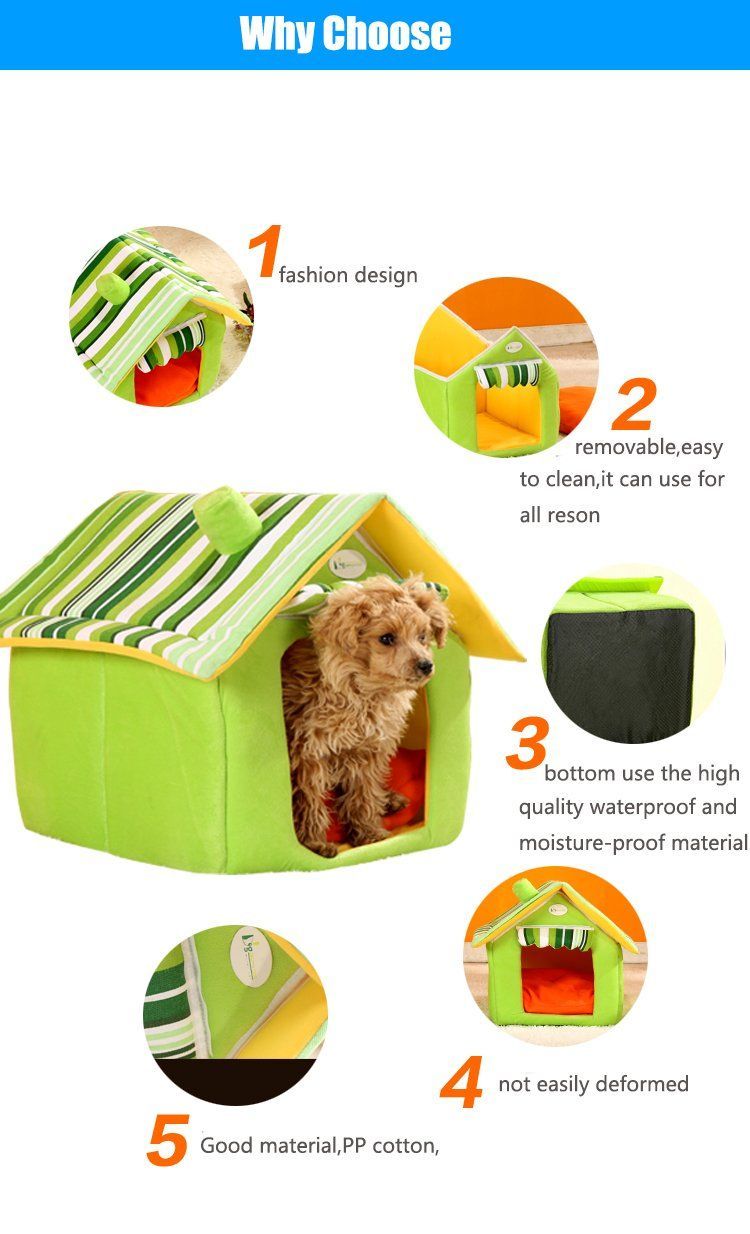 Lovely Warmer House-Shaped Pet Bed😻🏠🐶