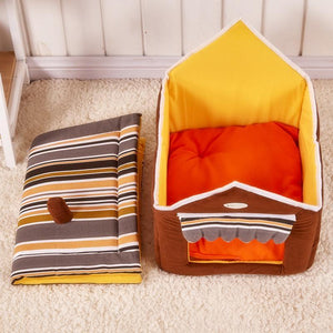 Lovely Warmer House-Shaped Pet Bed😻🏠🐶