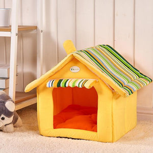 Lovely Warmer House-Shaped Pet Bed😻🏠🐶