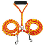 Braided Tangle Free Dual Dog Leash