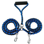 Braided Tangle Free Dual Dog Leash