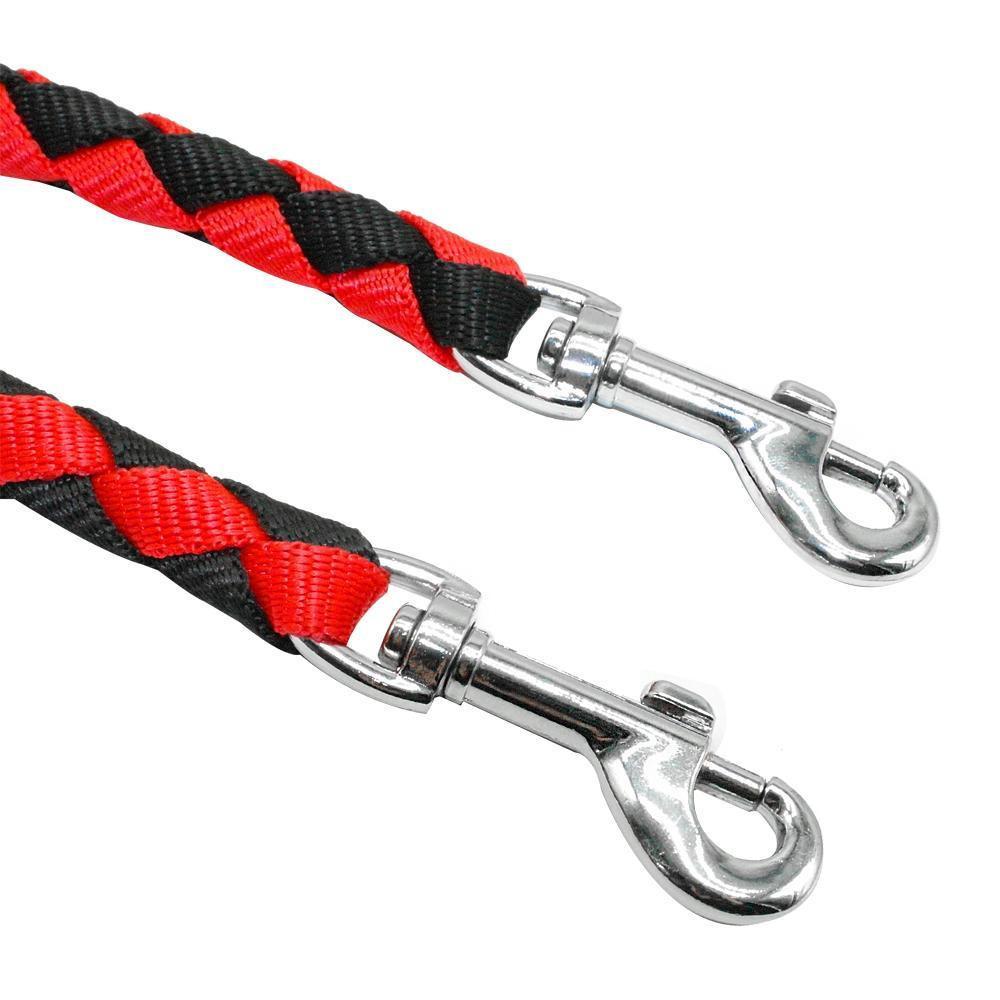 Braided Tangle Free Dual Dog Leash